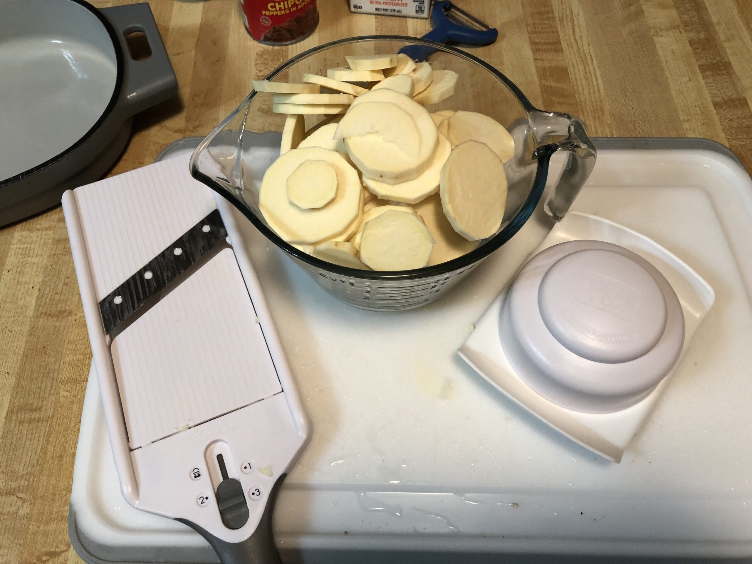 Rapid Prep Mandoline - Scalloped Potatoes