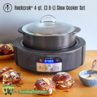PC - Rockcrok® 4-qt. Slow Cooker Set