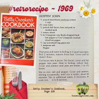 Betty Crocker's Cookbook 1969 - Hoppin' John