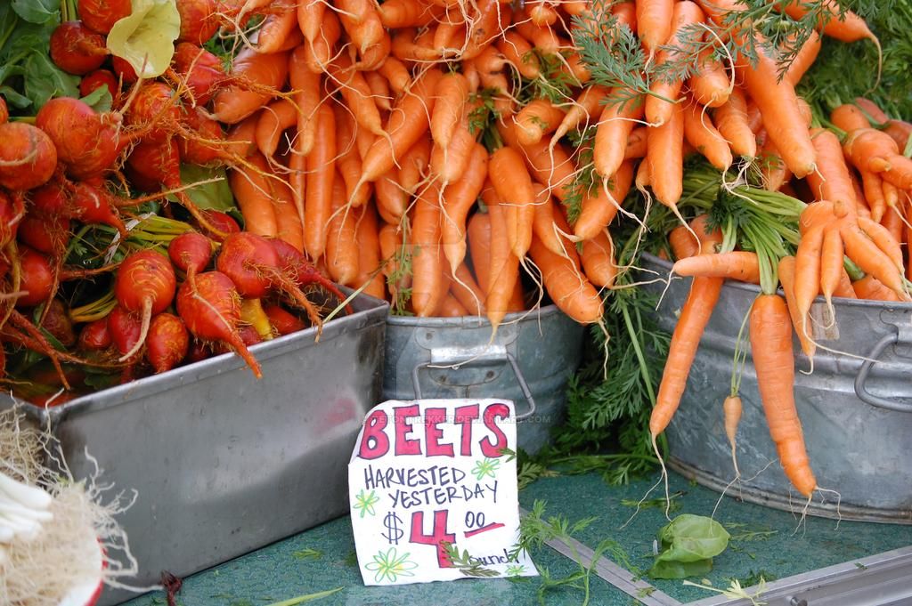 Farmers Market Root Vegetables