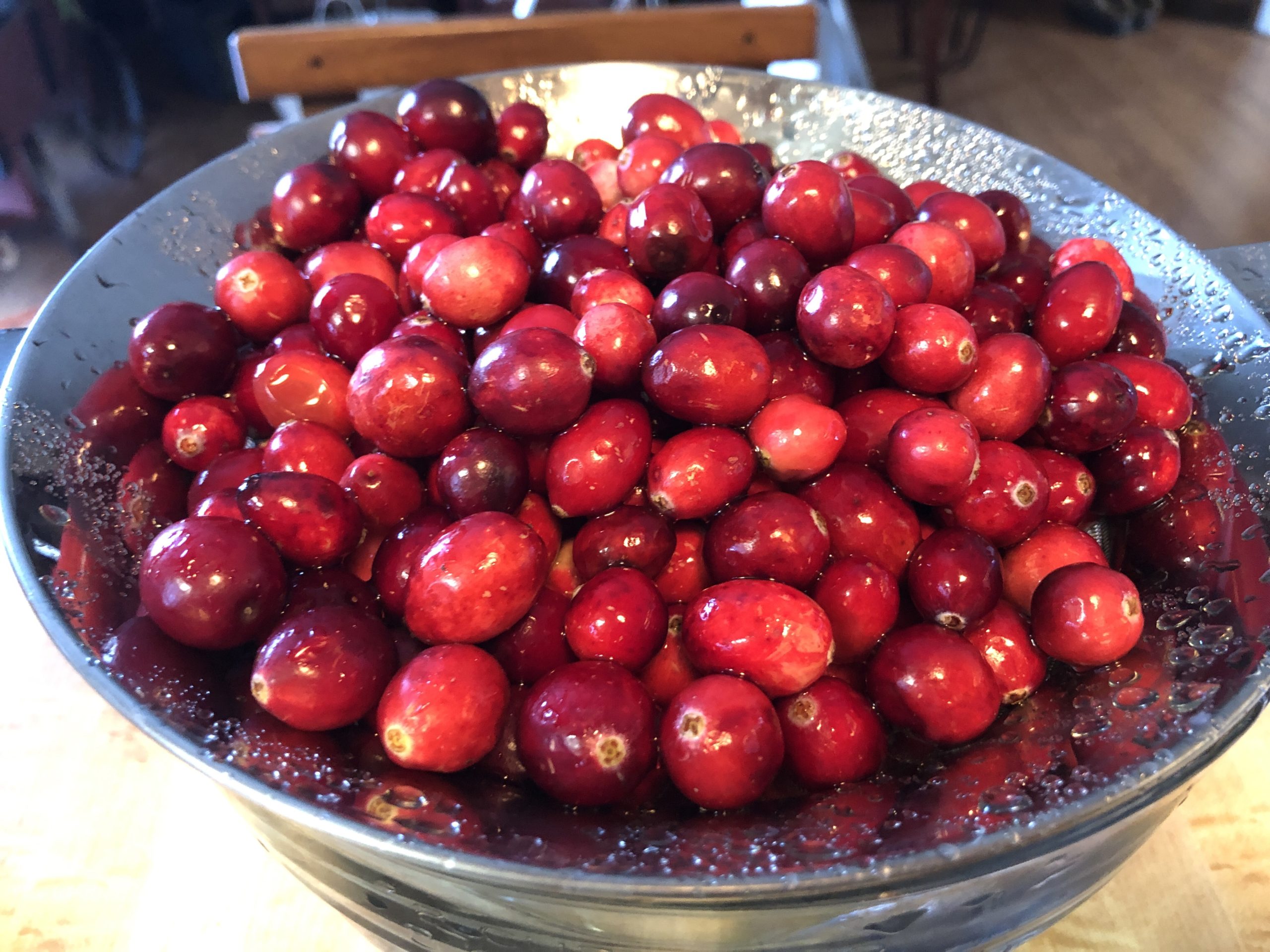 Cranberries & Pecans in Sherry