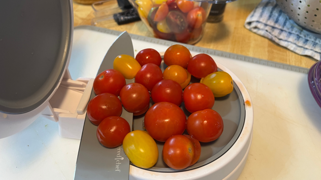 Slice Grape Tomatoes