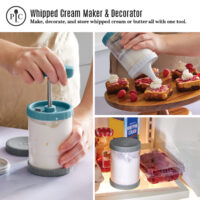 Whipped Cream Maker & Decorator ITEM NUMBER: 100741