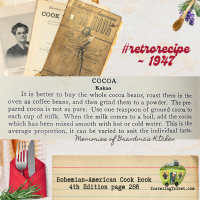 Bohemian-American Cook Book 1947 - Cocoa